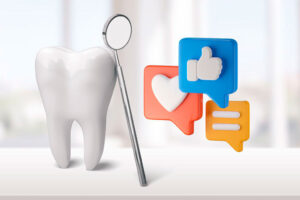 divulgar redes sociais dentista